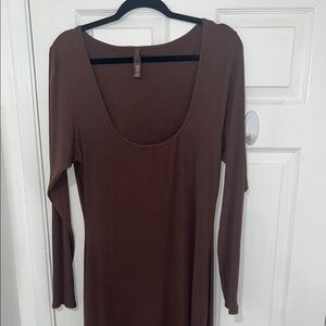 Skims maxi full length dress